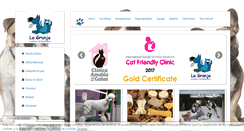Desktop Screenshot of clinicaveterinarialagranja.com